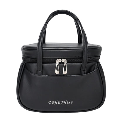 Mini fashion office PU high seal waterproof lunch box bag insulation lunch bag