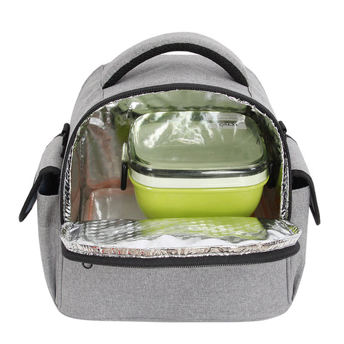Creative fashion multifunctional backpack insulation bag lunch box bag lunch bag cold storage ice pack