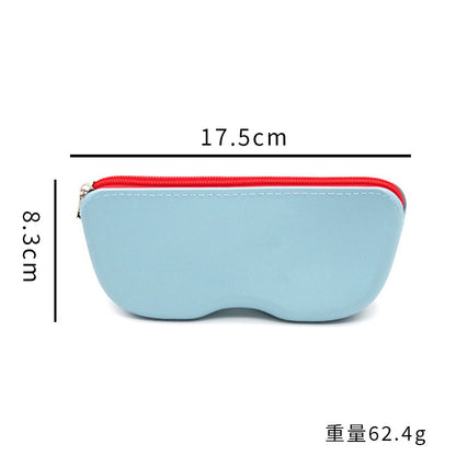 Silicone bag, waterproof, cosmetics, miscellaneous items, small change storage bag, eye bag, silicone storage bag