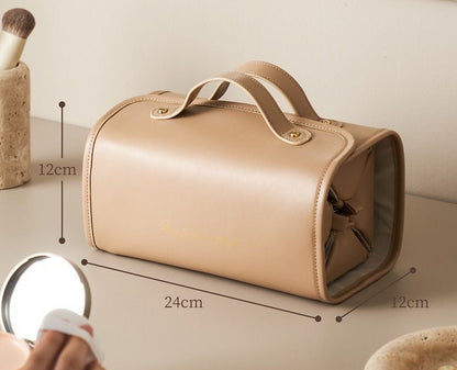 Folding makeup bag large capacity portable handbag travel makeup bag storage bag waterproof toiletries bag