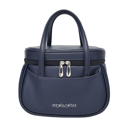 Mini fashion office PU high seal waterproof lunch box bag insulation lunch bag