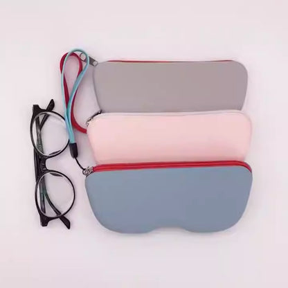 Silicone bag, waterproof, cosmetics, miscellaneous items, small change storage bag, eye bag, silicone storage bag